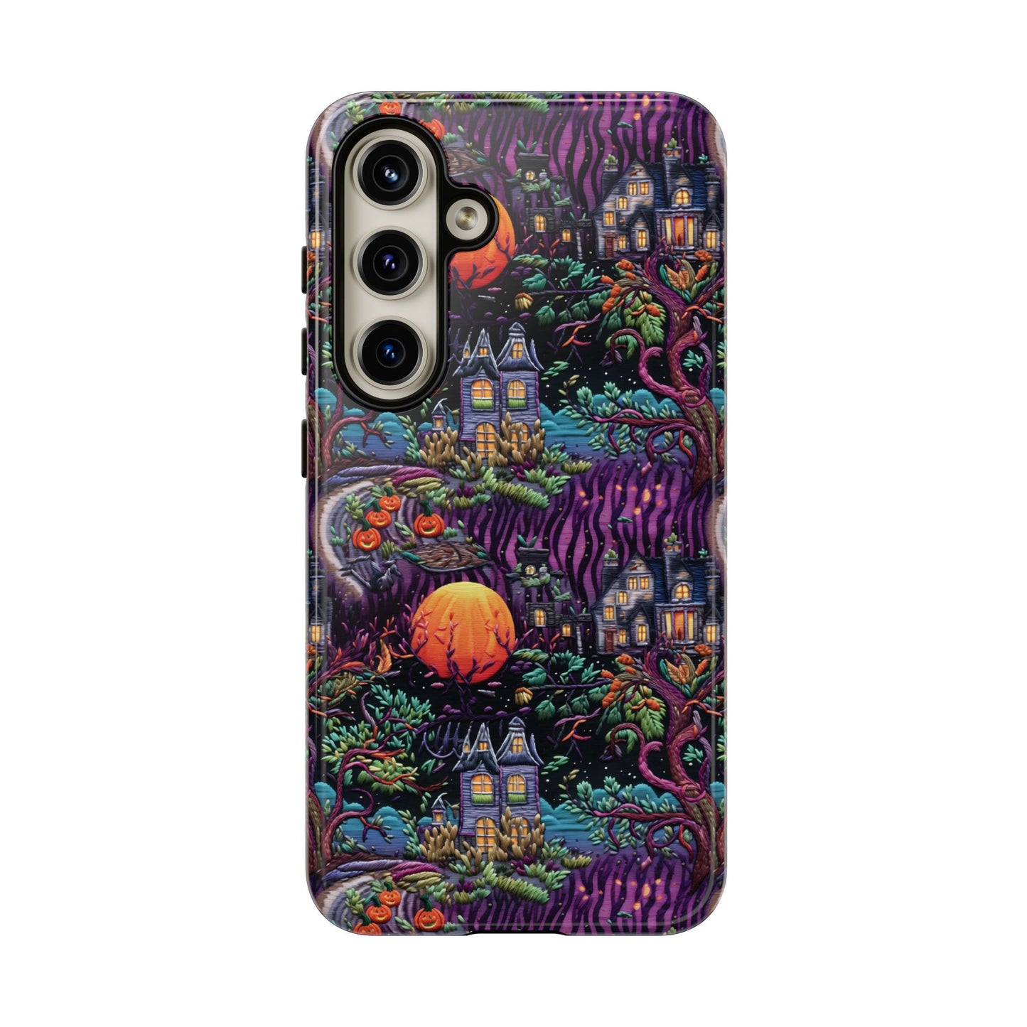 Spooky House Impact Resistant Phone Case
