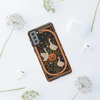 Halloween Goose Impact Resistant Phone Case
