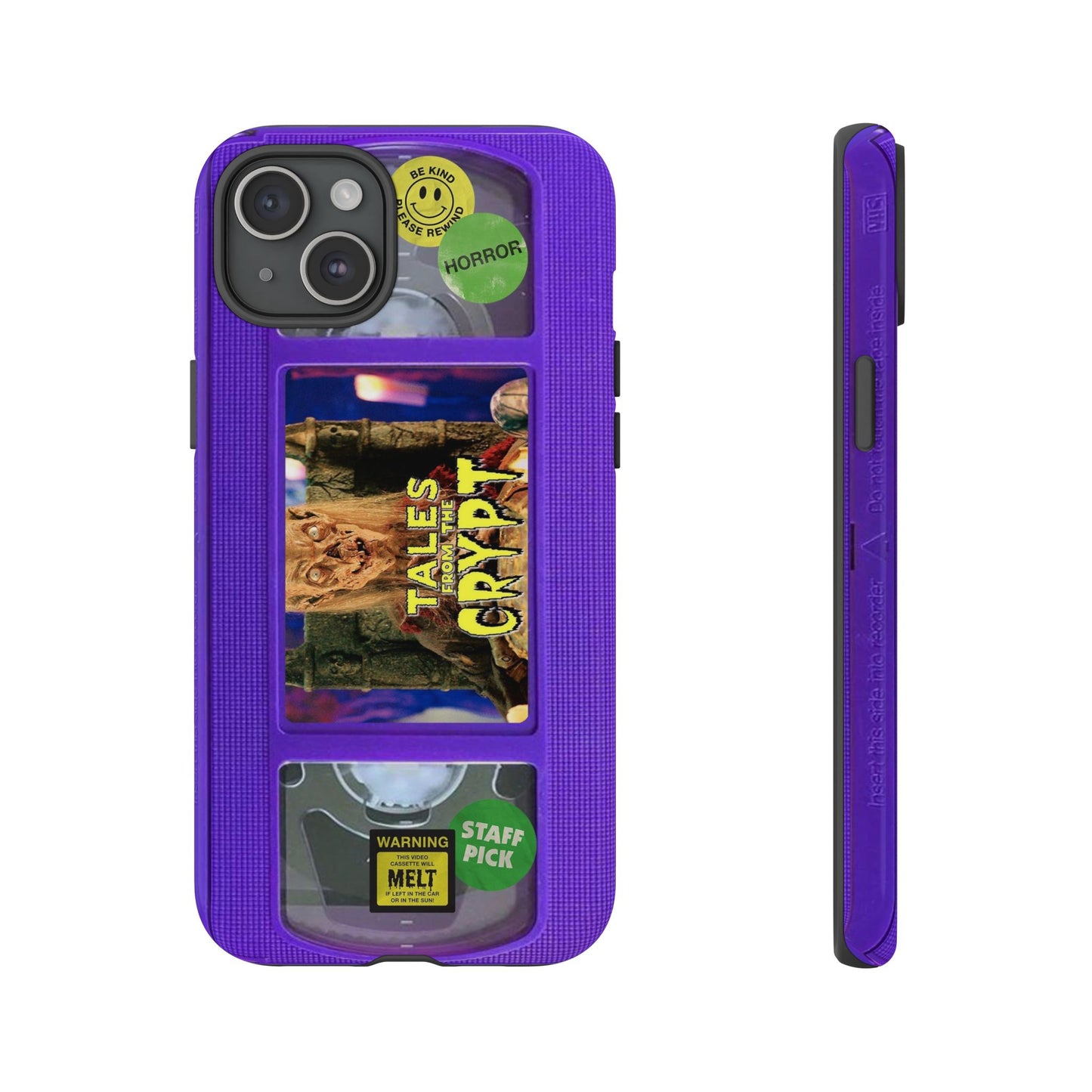 Tales Purple Edition Impact Resistant VHS Phone Case