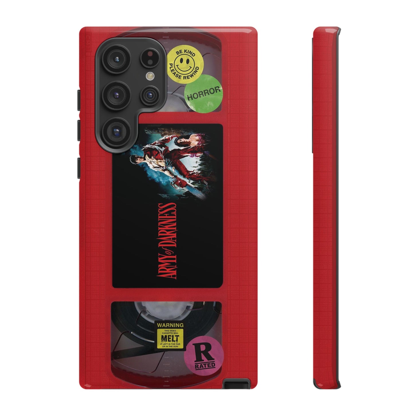 Army of Darkness Red Edition VHS Phone Case