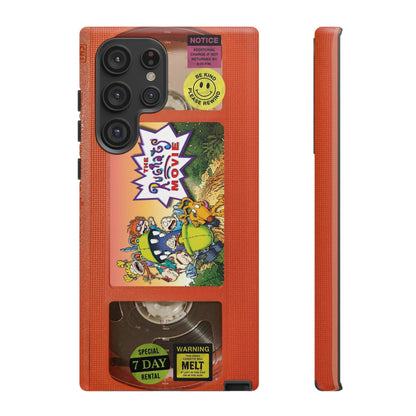 Rugrats Orange Edition VHS Phone Case