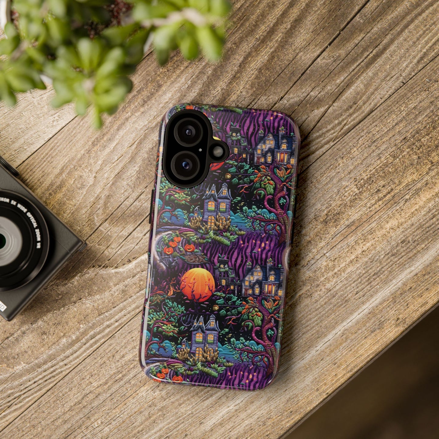 Spooky House Impact Resistant Phone Case
