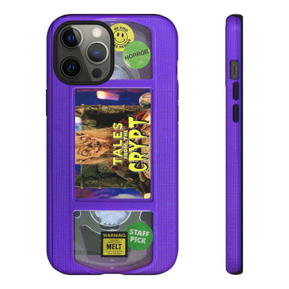 Tales Purple Edition Impact Resistant VHS Phone Case