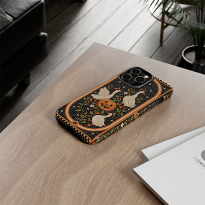 Halloween Goose Impact Resistant Phone Case