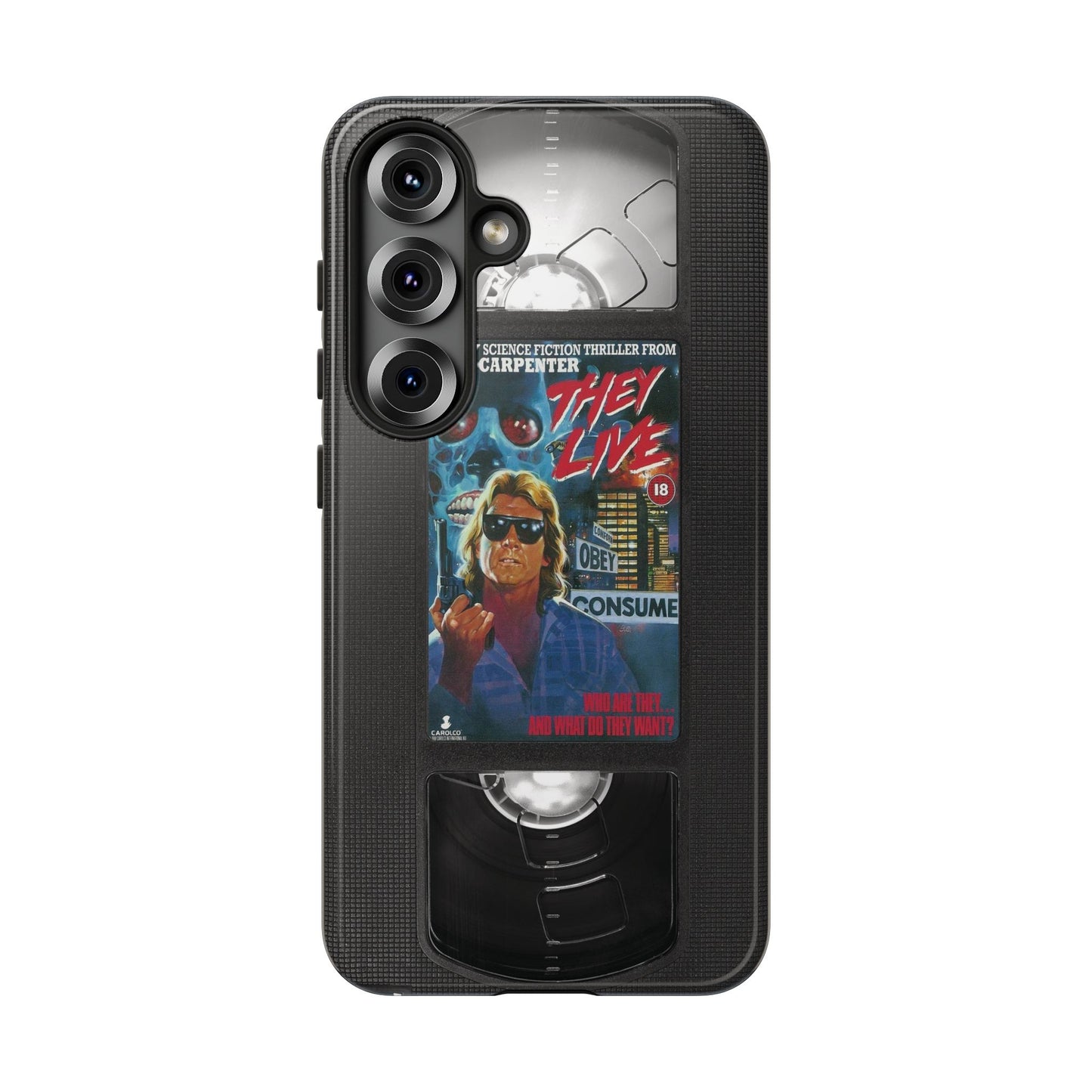 They Live Impact Resistant VHS Phone Case