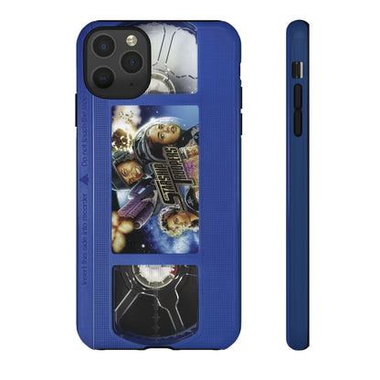 Starship Troopers Blue Impact Resistant VHS Phone Case