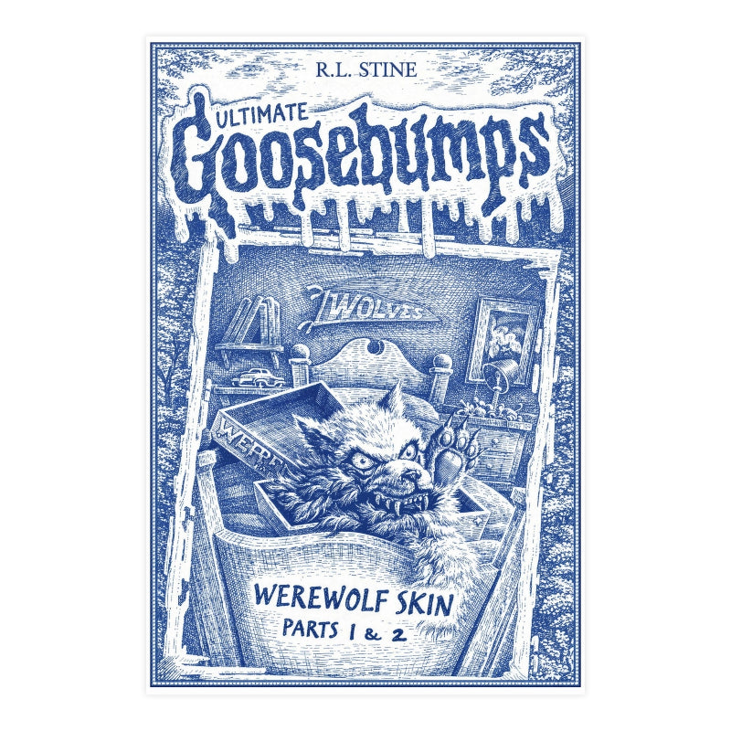 Goosebumps Toile Matte Print