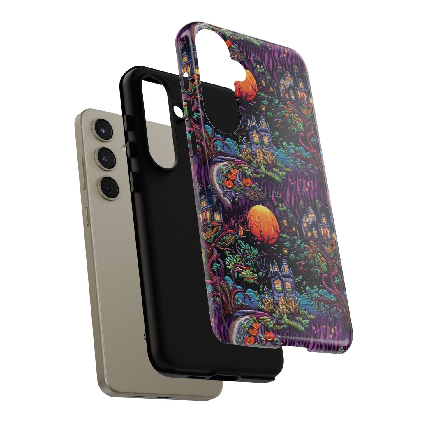 Spooky House Impact Resistant Phone Case