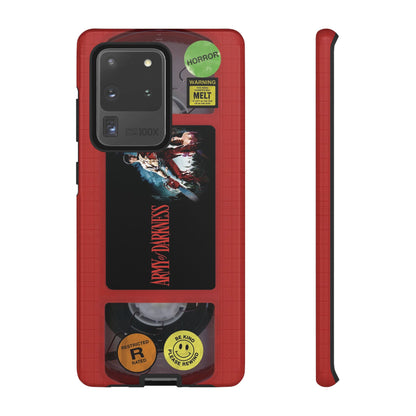 Army of Darkness Red Edition VHS Phone Case