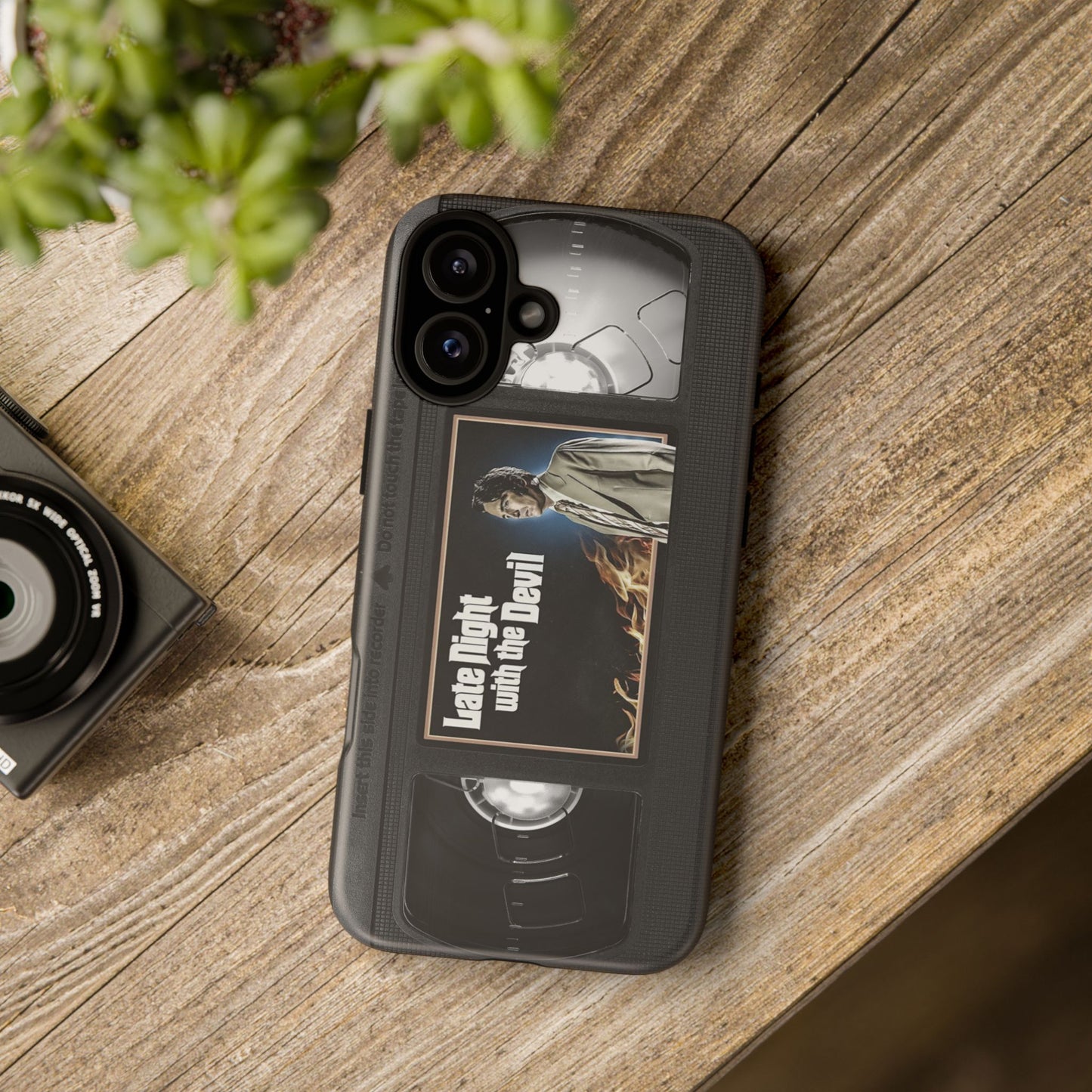 Late Night Impact Resistant VHS Phone Case