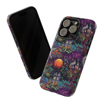 Spooky House Impact Resistant Phone Case