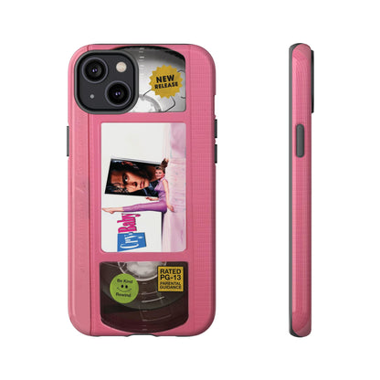Cry Baby Pink Limited Edition Impact Resistant Vhs Phone Case