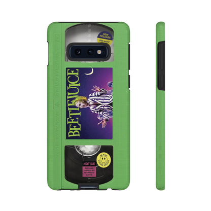 BJ  Limited Edition Green Impact Resistant VHS Phone Case