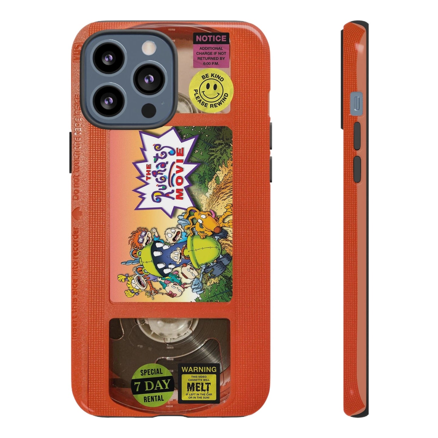 Rugrats Orange Edition VHS Phone Case