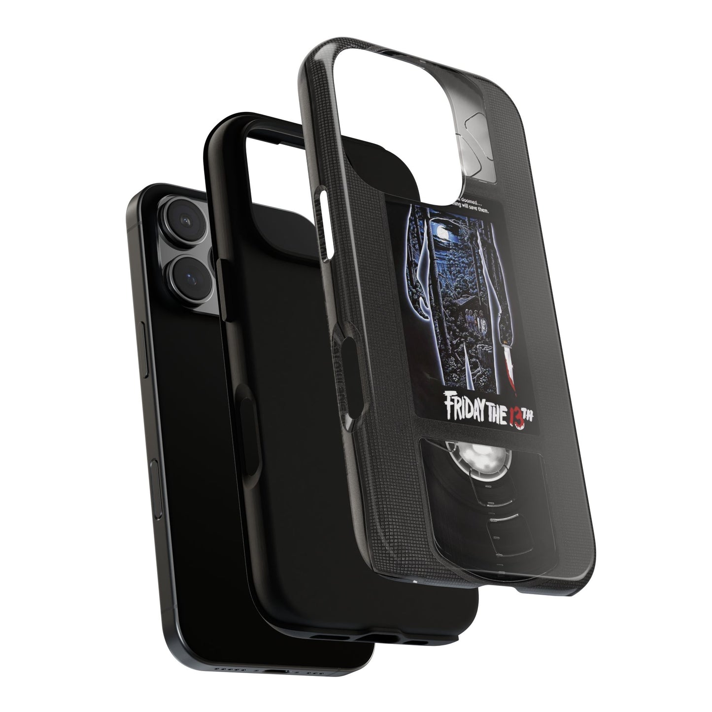 Friday XIII Impact Resistant VHS Phone Case