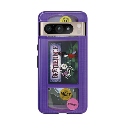 Animated BJ Purple Edition Impact Resistant VHS Phone Case