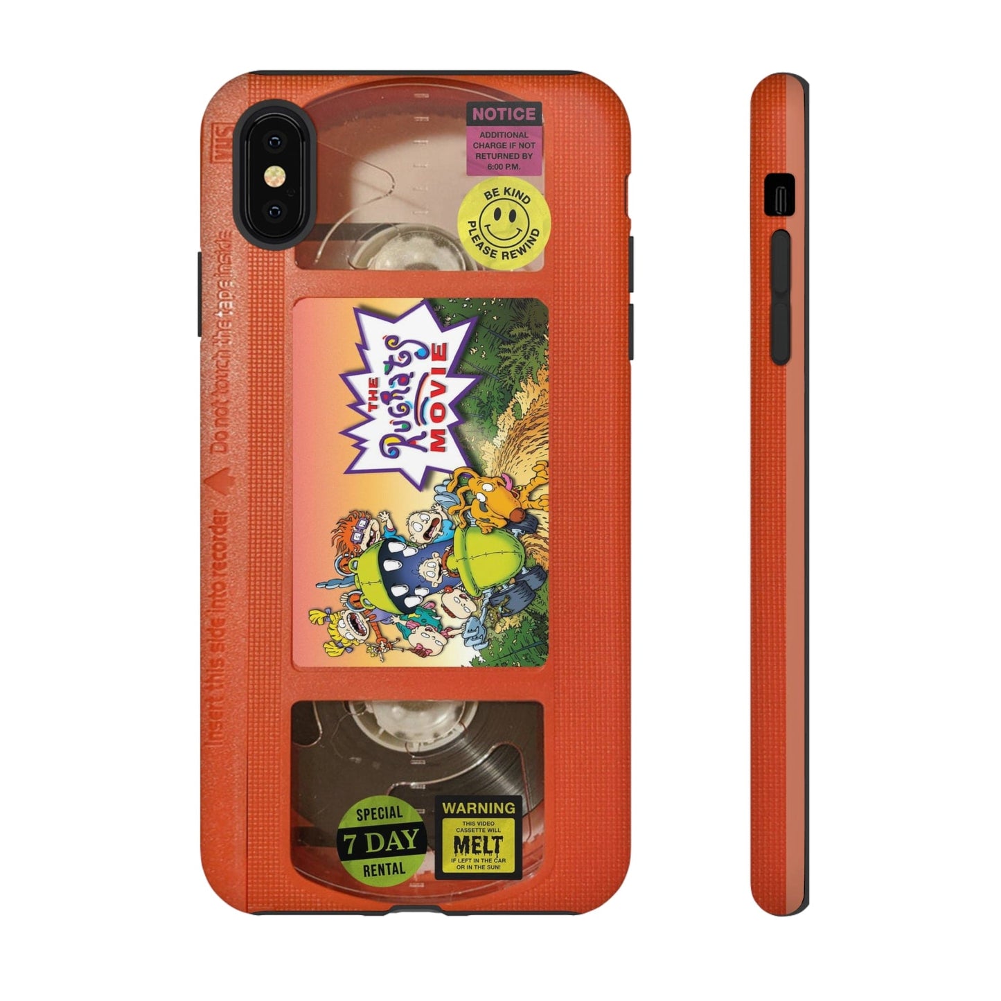 Rugrats Orange Edition VHS Phone Case