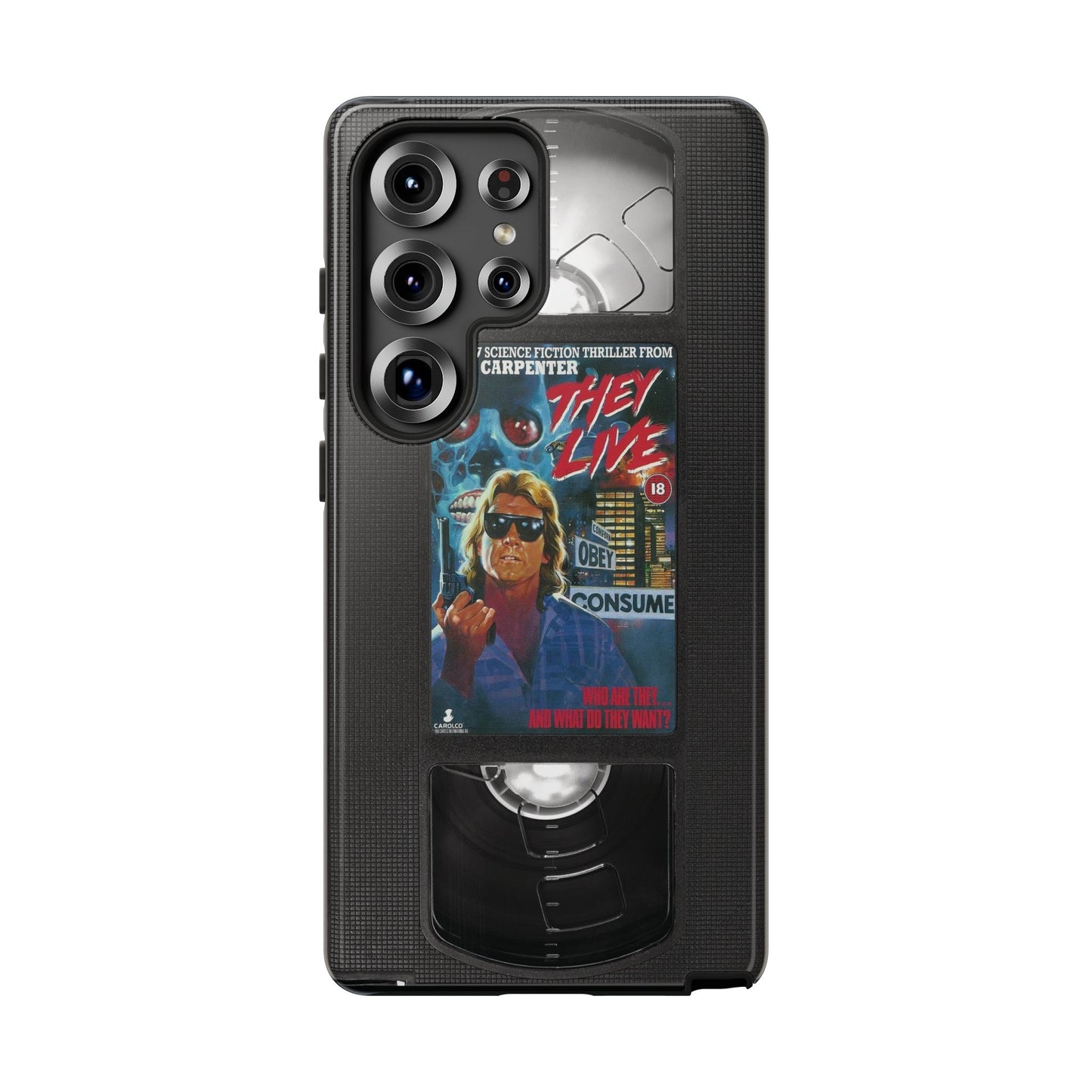 They Live Impact Resistant VHS Phone Case
