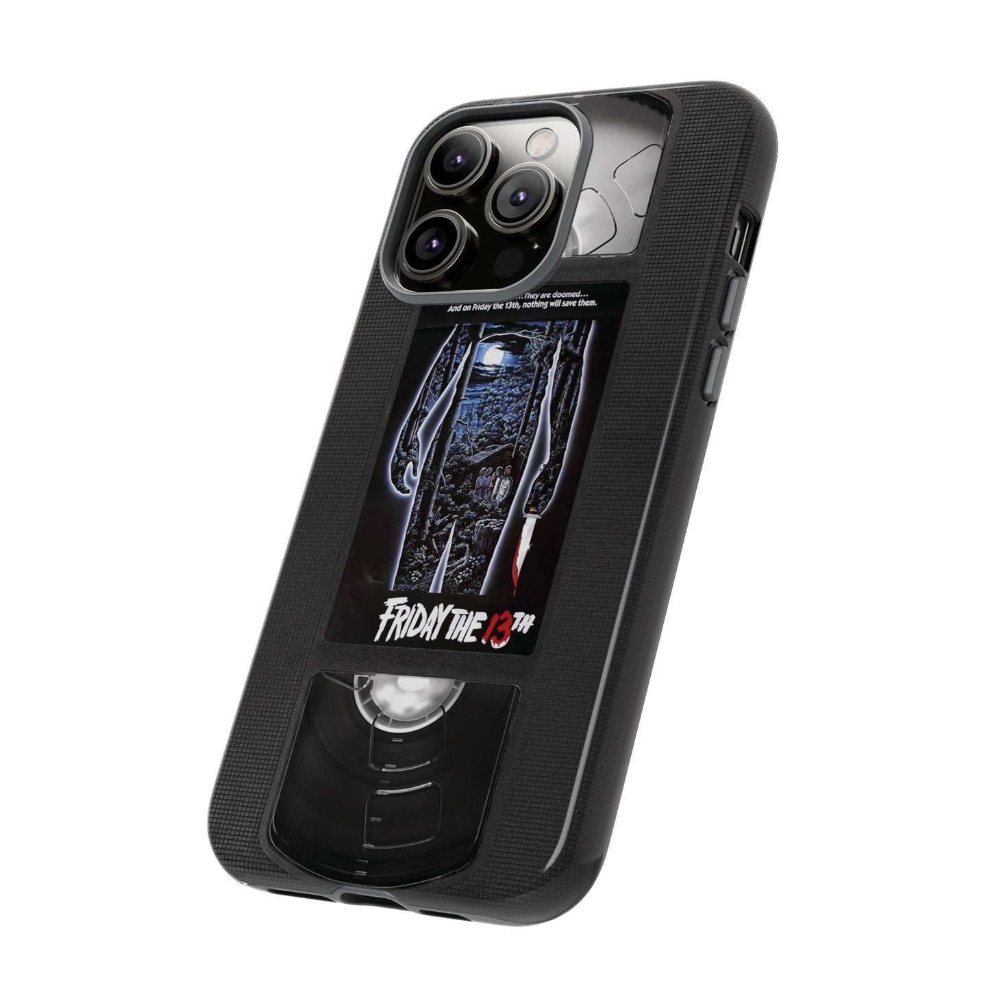 Friday XIII Impact Resistant VHS Phone Case