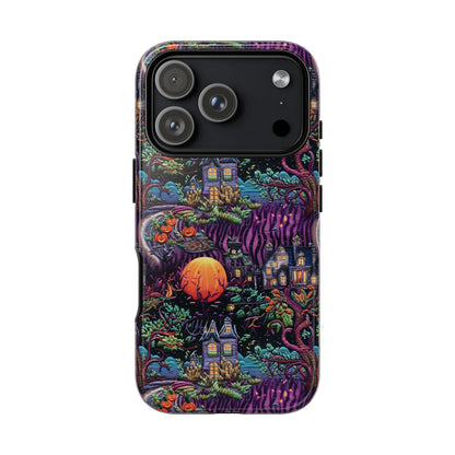 Spooky House Impact Resistant Phone Case