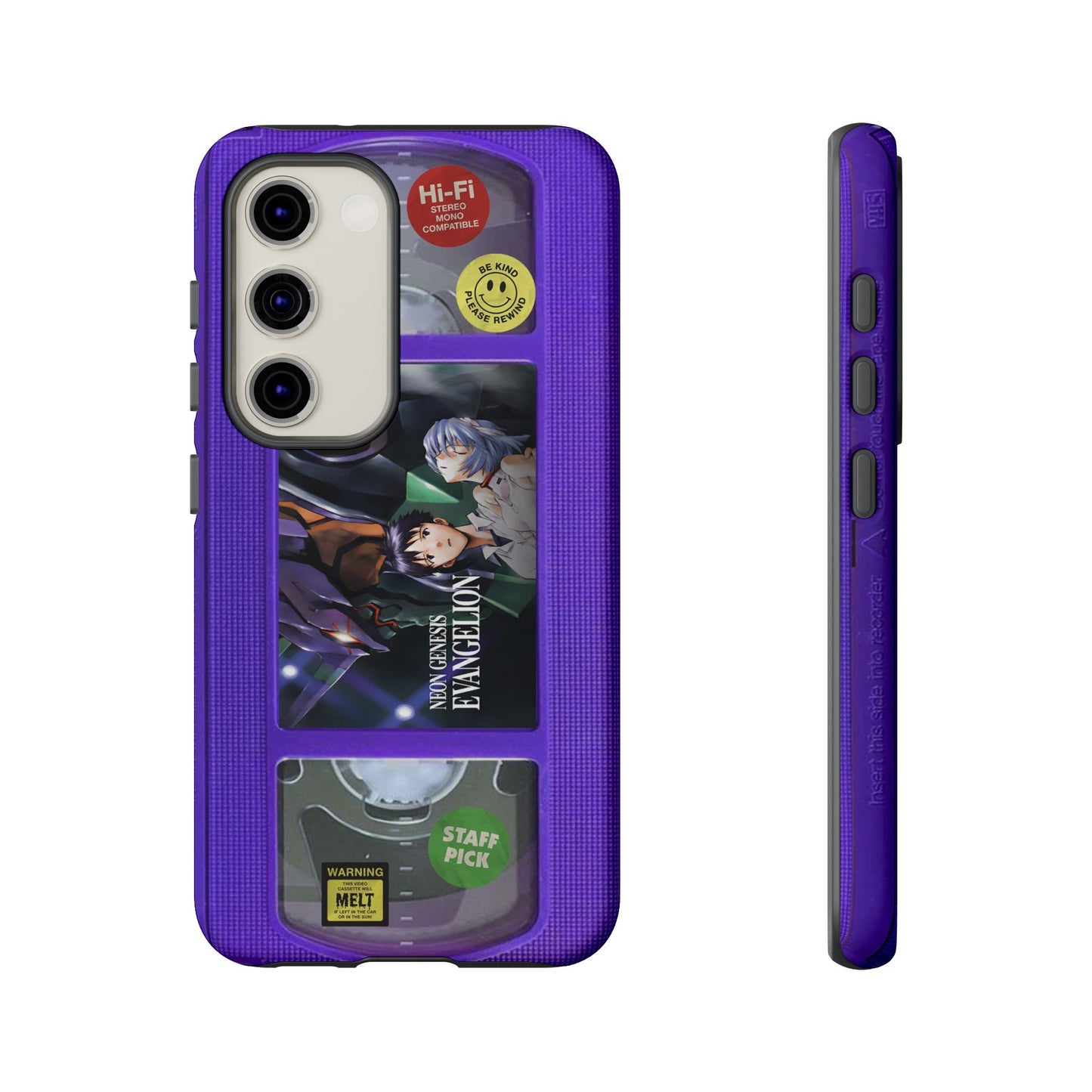 NG Evangelion Purple Edition VHS Phone Case