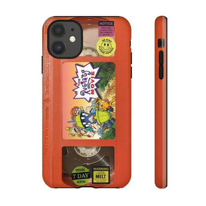 Rugrats Orange Edition VHS Phone Case