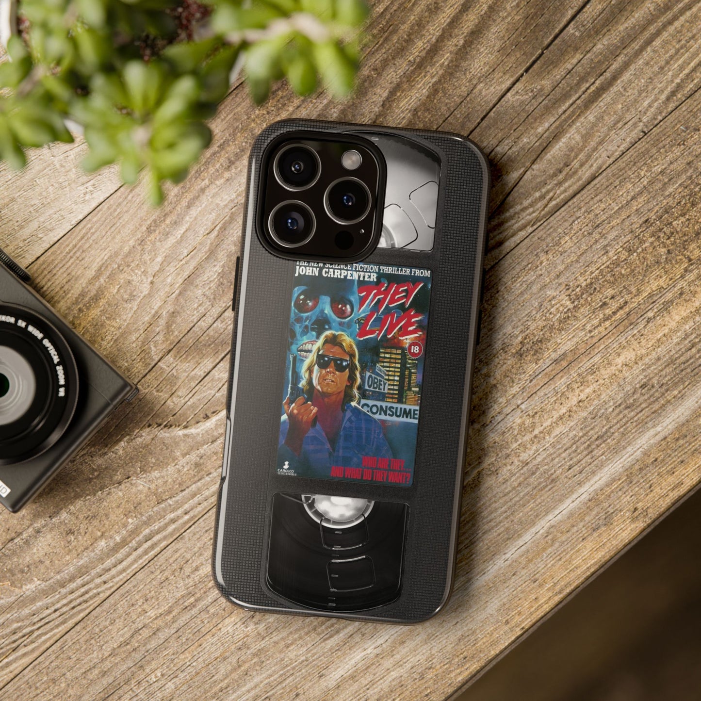 They Live Impact Resistant VHS Phone Case
