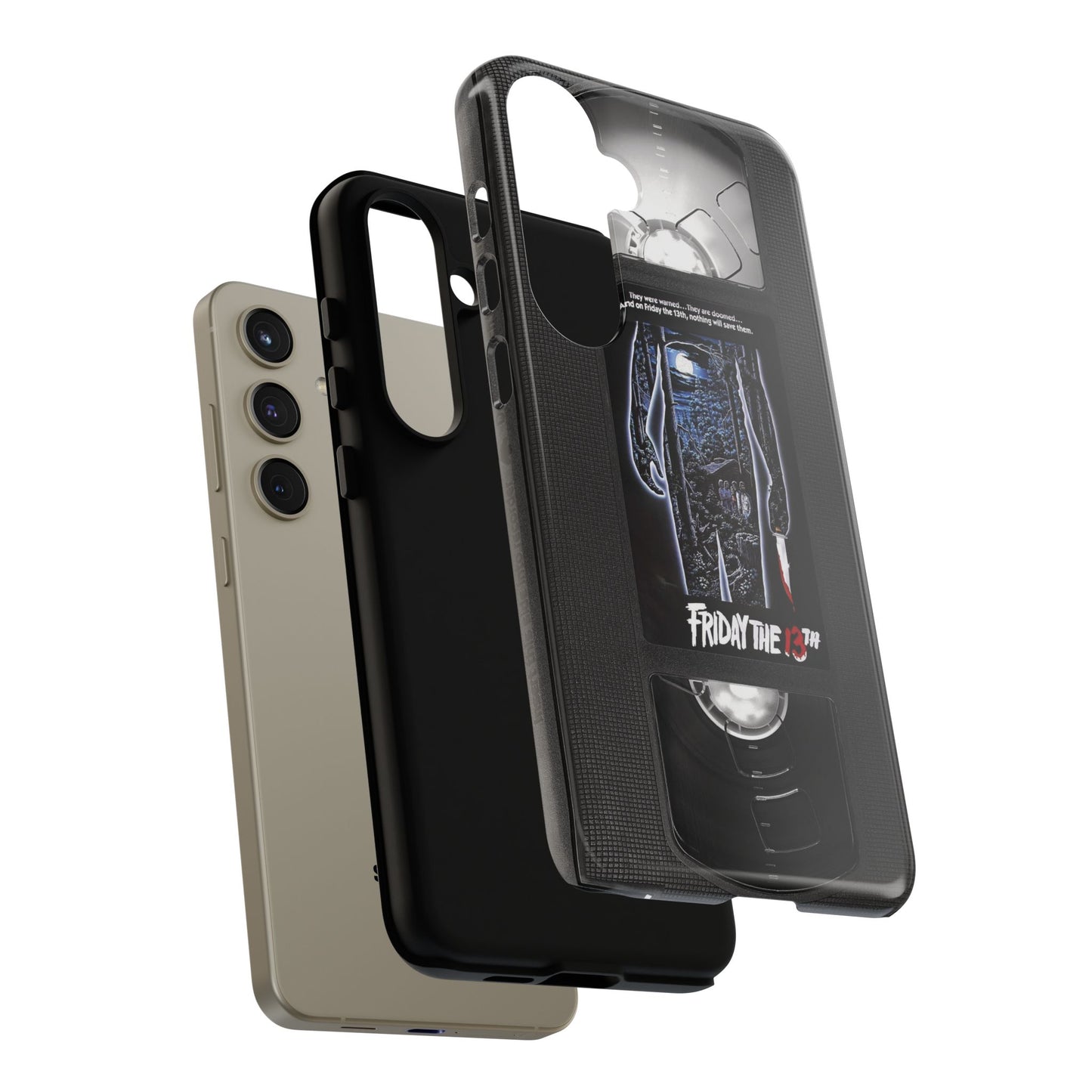 Friday XIII Impact Resistant VHS Phone Case