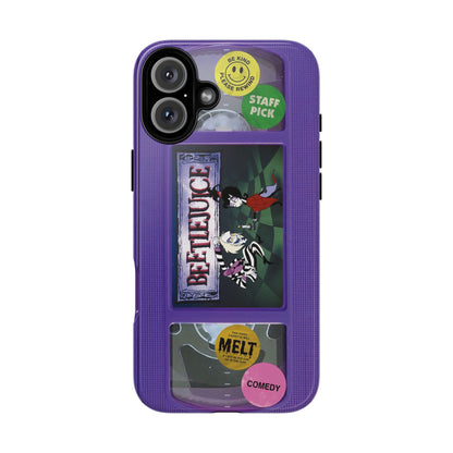 Animated BJ Purple Edition Impact Resistant VHS Phone Case