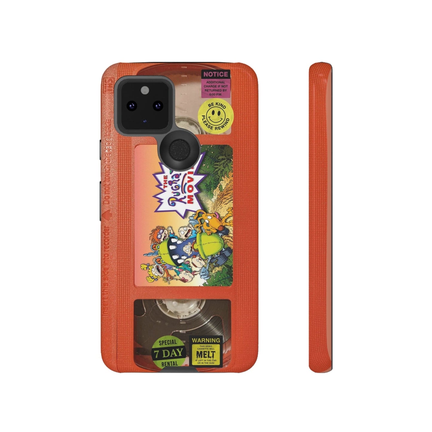 Rugrats Orange Edition VHS Phone Case