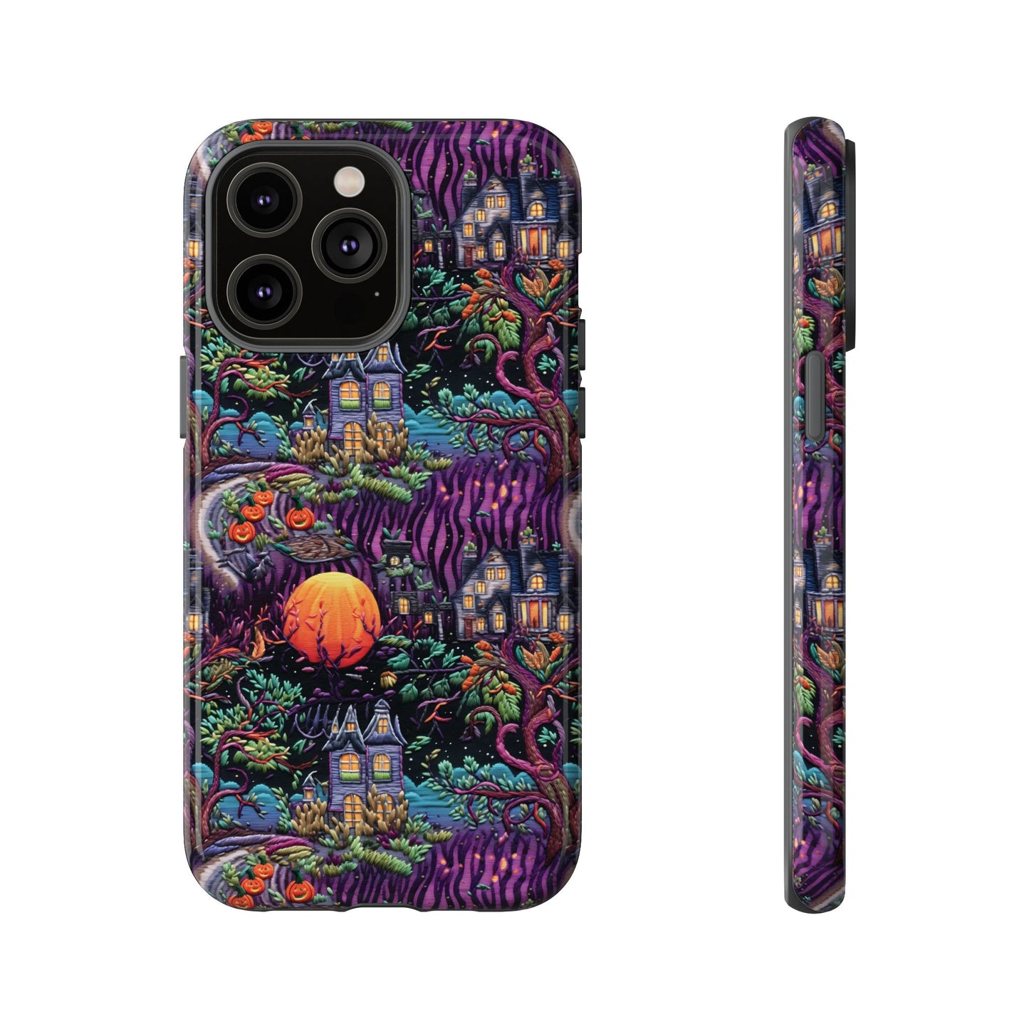 Spooky House Impact Resistant Phone Case