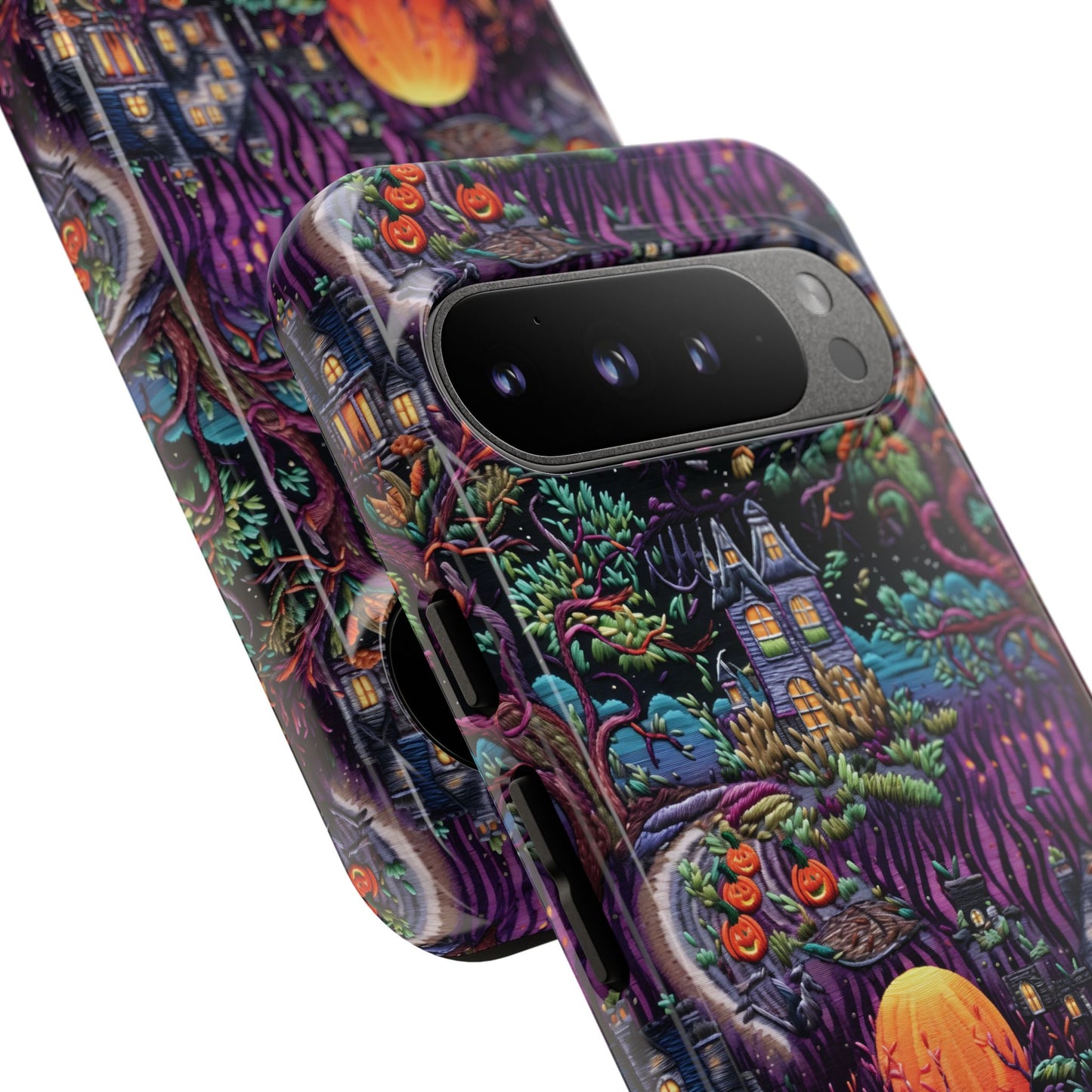 Spooky House Impact Resistant Phone Case