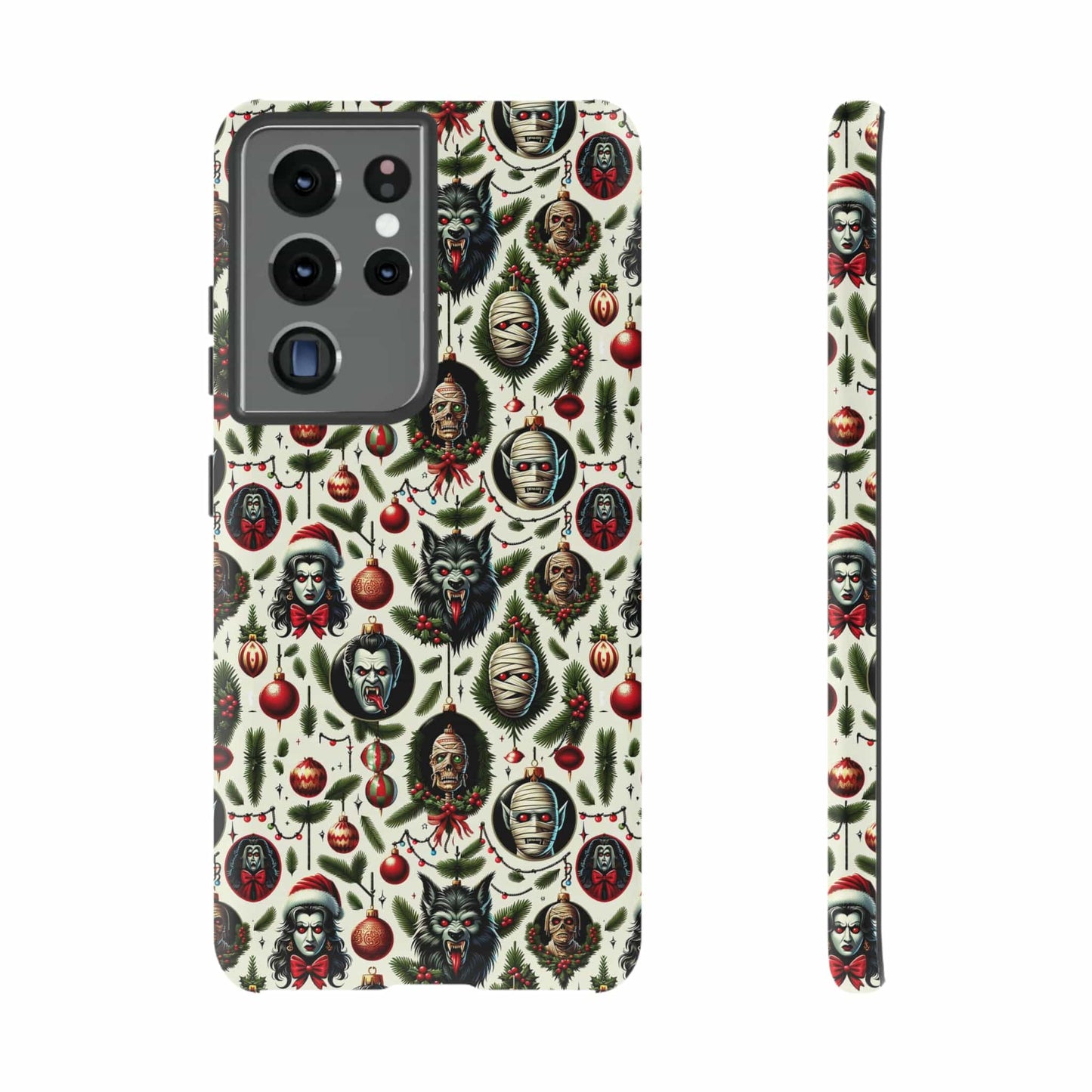 Horror Ornaments Impact Resistant Phone Case