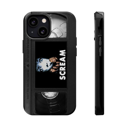 Scream MagSafe Impact Resistant VHS Phone Case