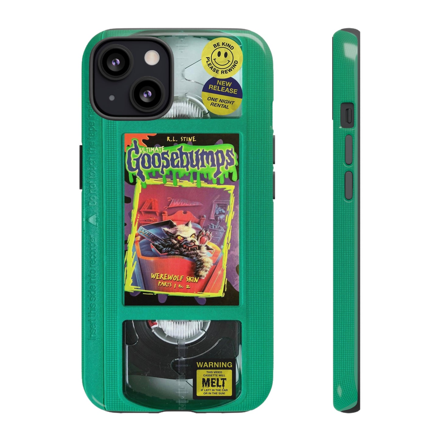 Goosebumps Green VHS Impact Resistant Case