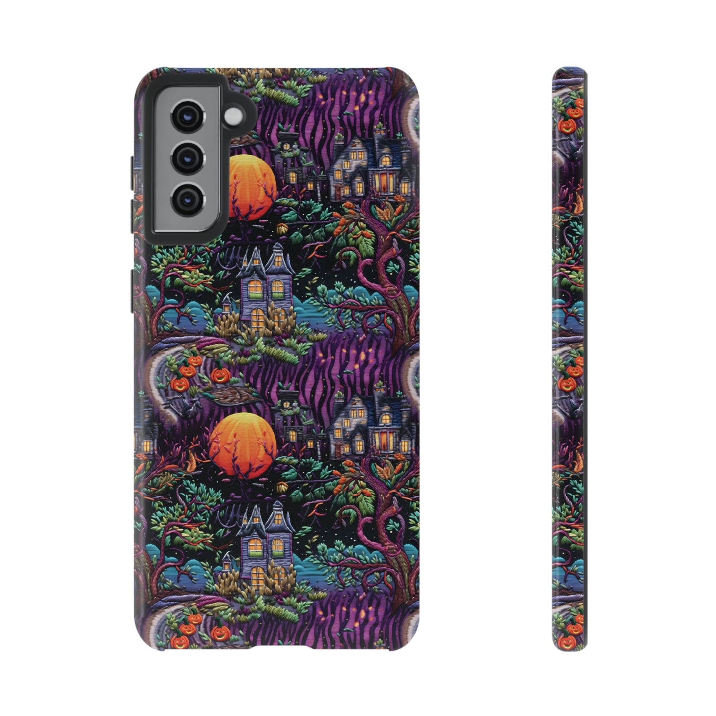 Spooky House Impact Resistant Phone Case