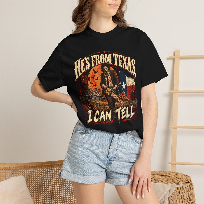 He's From Texas Tee