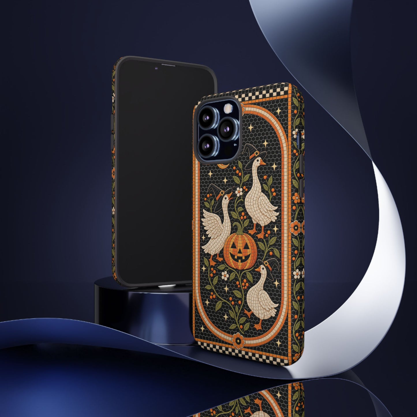 Halloween Goose Impact Resistant Phone Case