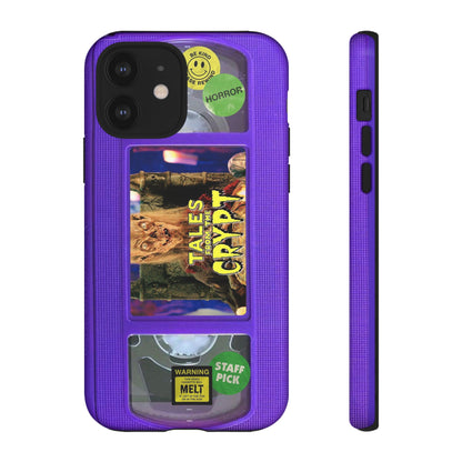 Tales Purple Edition Impact Resistant VHS Phone Case