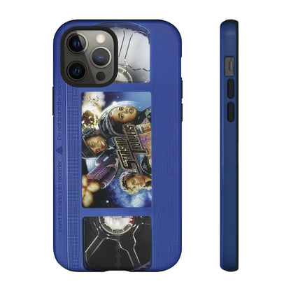 Starship Troopers Blue Impact Resistant VHS Phone Case