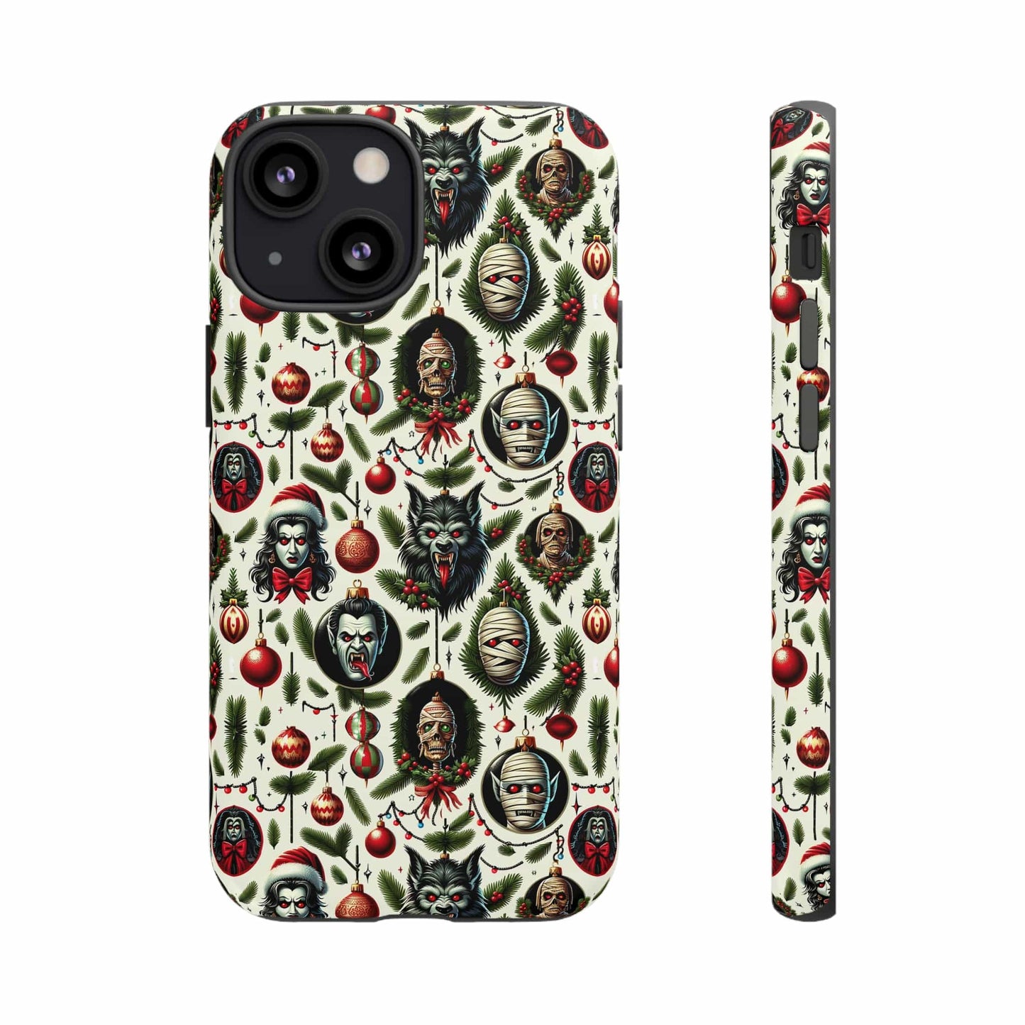 Horror Ornaments Impact Resistant Phone Case