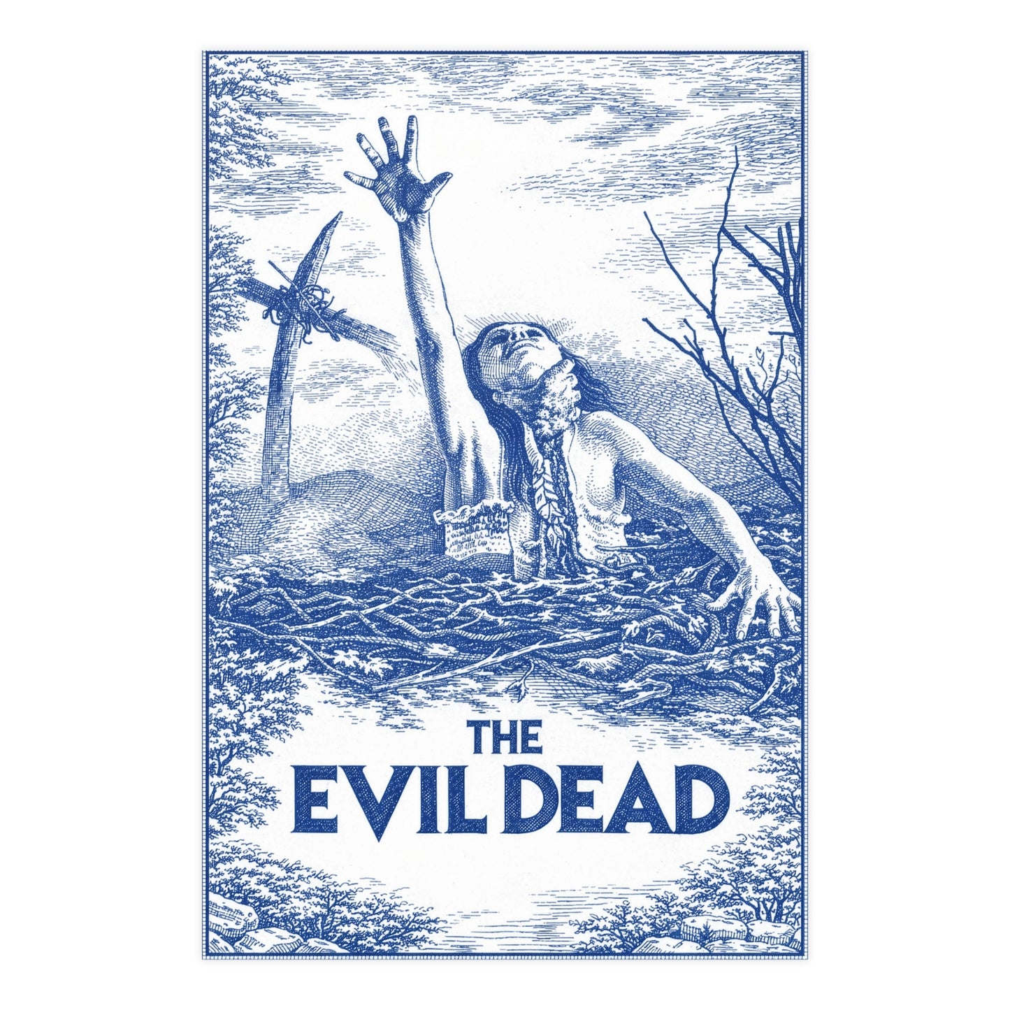 Evil Dead Toile Matte Print