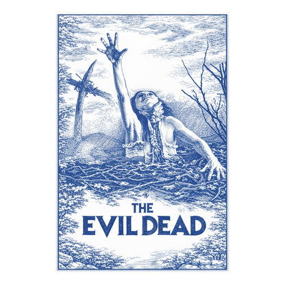 Evil Dead Toile Matte Print