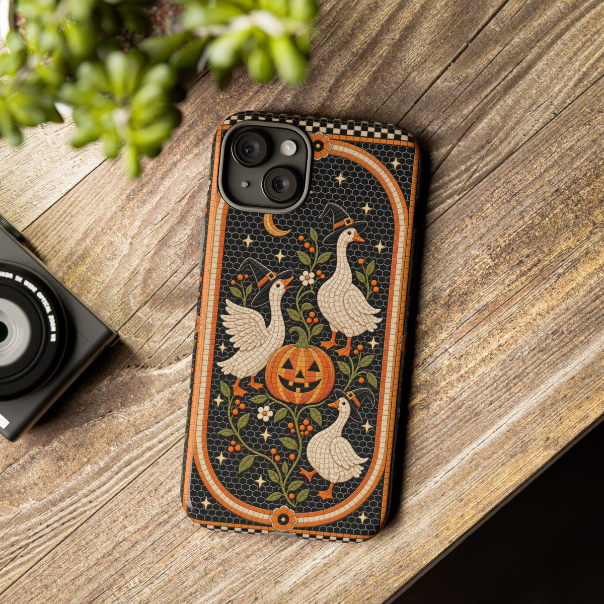 Halloween Goose Impact Resistant Phone Case