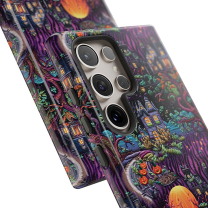 Spooky House Impact Resistant Phone Case