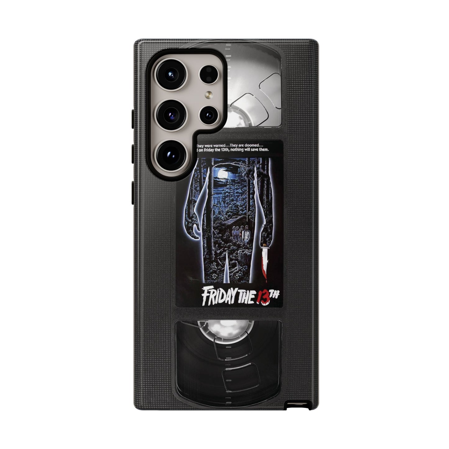 Friday XIII Impact Resistant VHS Phone Case