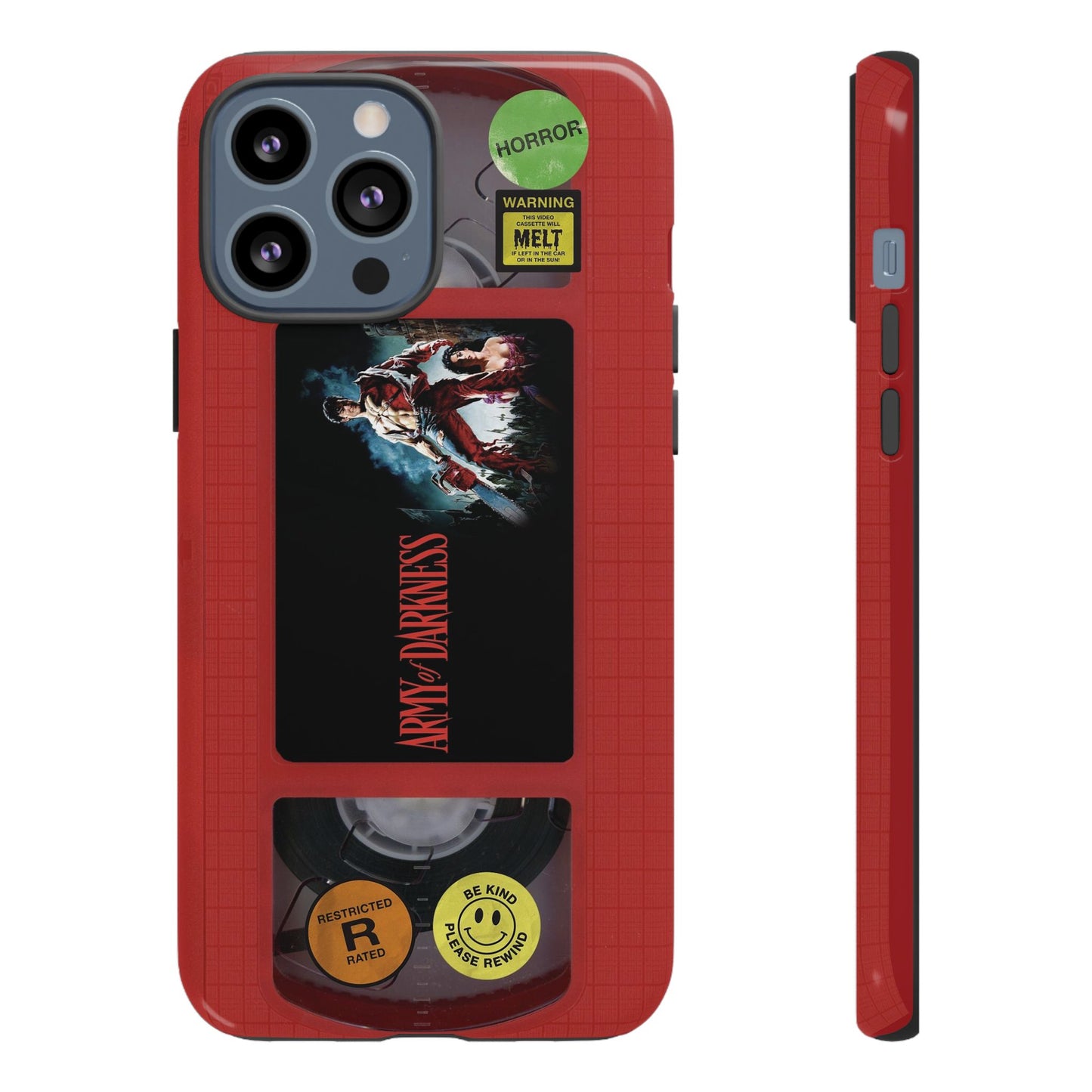 Army of Darkness Red Edition VHS Phone Case