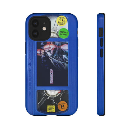 Robo cop Blue Edition VHS Phone Case