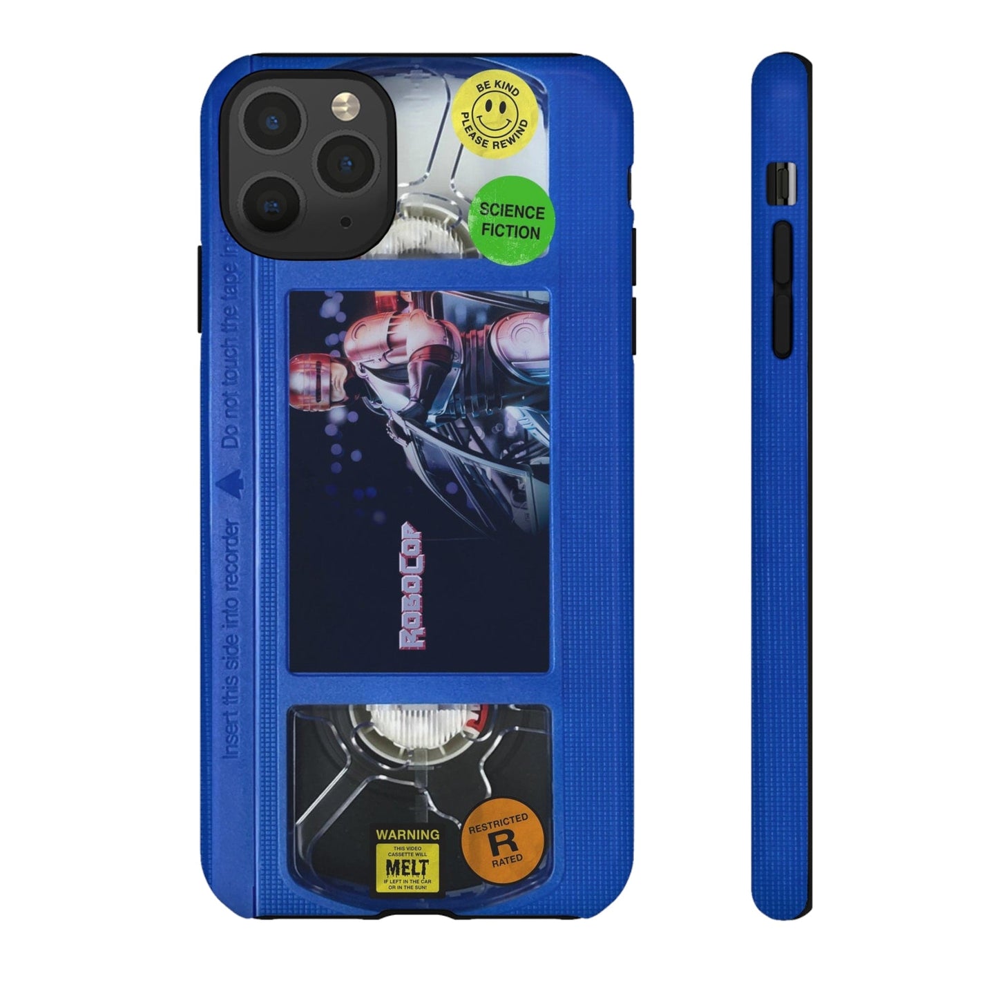 Robo cop Blue Edition VHS Phone Case