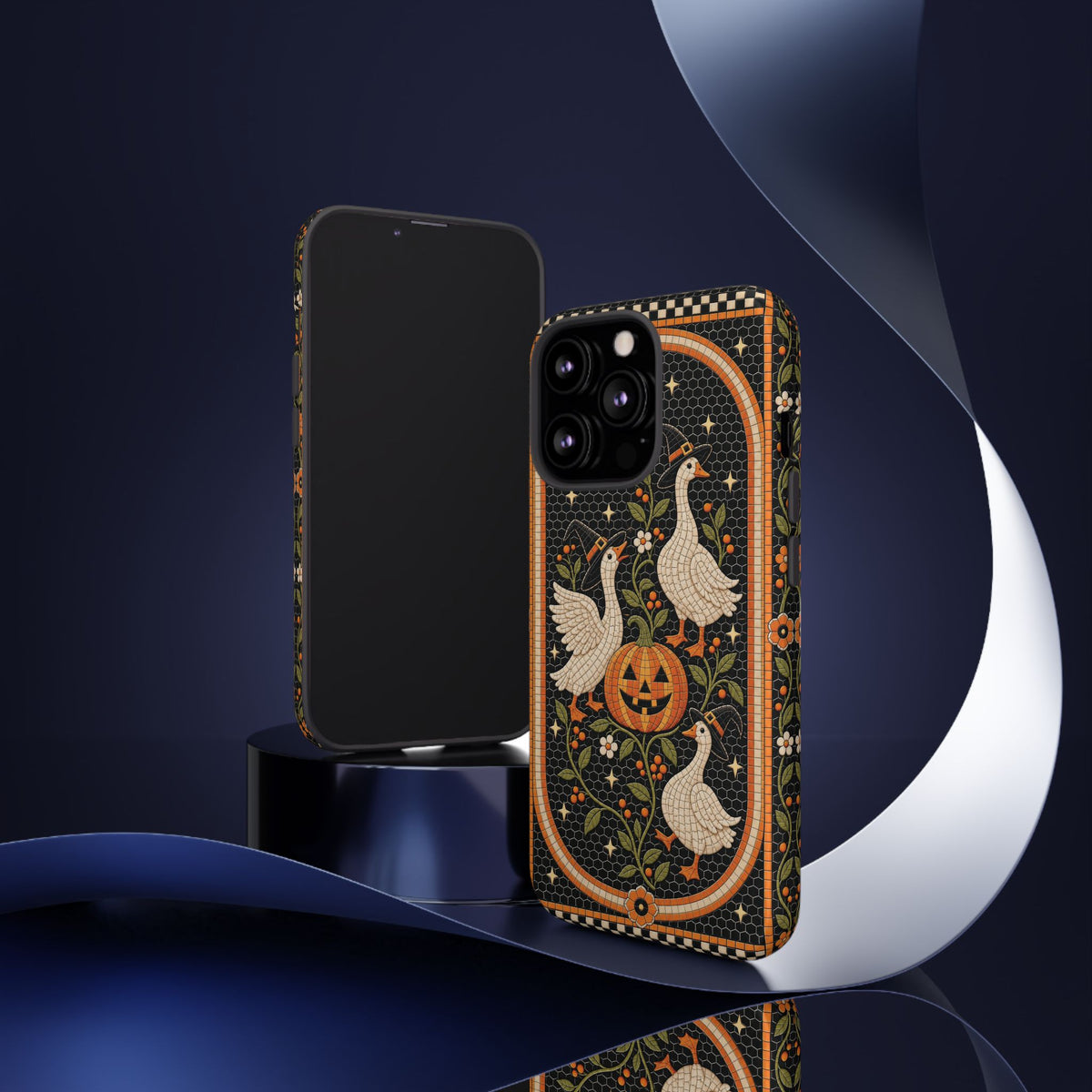 Halloween Goose Impact Resistant Phone Case